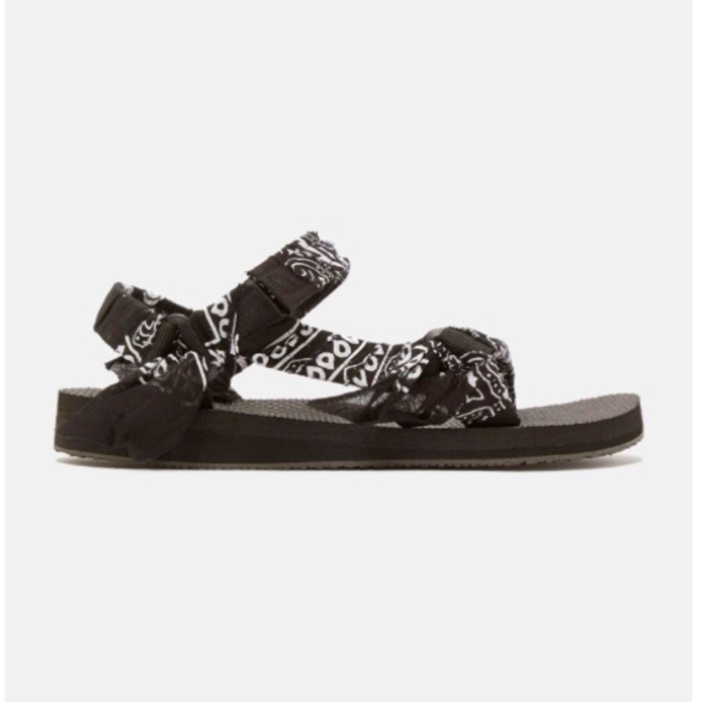 Arizona Love Trekky Sandals Bandana Black, size 8